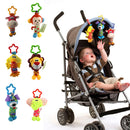 Baby Hanging Toys Animal Puppet Rattles Baby Car Stroller Toys