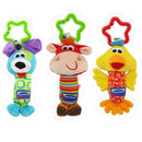 Baby Hanging Toys Animal Puppet Rattles Baby Car Stroller Toys