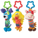 Baby Hanging Toys Animal Puppet Rattles Baby Car Stroller Toys