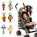 Cute Baby Hanging Rattles Puppet Handbells Crib Stroller Toys Dog
