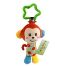 Cute Tinkle Baby Hanging Rattles Puppet Handbells Stroller Toys Monkey