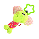 Cute Baby Hanging Rattles Puppet Handbells Crib Stroller Toys Elephant