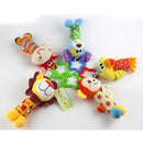 Cute Baby Hanging Rattles Puppet Handbells Crib Stroller Toys Elephant