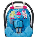 Cut Animal Baby Stroller Hanging Toys Car Seat Crib Puppet Rattles Handbells