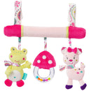Cut Animal Baby Stroller Hanging Toys Car Seat Crib Puppet Rattles Handbells