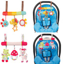 Cut Animal Baby Stroller Hanging Toys Car Seat Crib Puppet Rattles Elephant