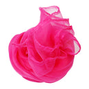 Women's Chiffon Neck Scarf Shawl Head Wrap Shawl Ladies Holiday Bandana Pink