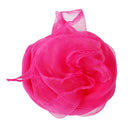 Women's Chiffon Neck Scarf Shawl Head Wrap Shawl Ladies Holiday Bandana Pink