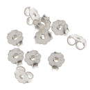 10x Sterling Silver 925 EARRING BACKS EAR NUTS Earning Accesseries 3mm
