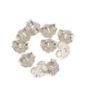 10x Sterling Silver 925 EARRING BACKS EAR NUTS Earning Accesseries 3mm