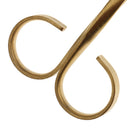 Stainless Steel Candle Wick Trimmer Snuffer Cutter Long Handle Snuffers Tool Gold Plated