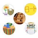 Generic Intelligence Sticks Building Blocks Toys Handmade DIY Learning Gifts