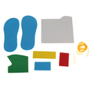 Cute Hand Craft EVA Foam Materials DIY Slipper Great Kids Educational Toys Plane