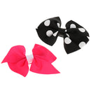 4pcs Girls Baby Toddlers Kids Children Princess Hair Bow Clip