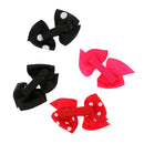 4pcs Girls Baby Toddlers Kids Children Princess Hair Bow Clip