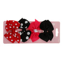 4pcs Girls Baby Toddlers Kids Children Princess Hair Bow Clip