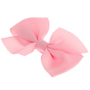 3x Assorted Grosgrain Ribbon Baby Girls Hair Clips Hairpin Dot Bow Boutique Barrettes