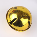 100mm Gold Jingle Bell with Stars Cutouts 2pcs for Christmas/Pet