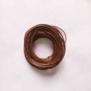 10m Waxed Nylon Thread Cord String for Necklace Bracelet Jewelry Hand Sewing String Beading DIY 1.5mm Brown