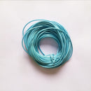 10m Waxed Nylon Thread Cord String for Necklace Bracelet Jewelry Hand Sewing String Beading DIY 1.5mm Sky Blue