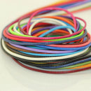 10m Waxed Nylon Thread Cord String for Necklace Bracelet Jewelry Hand Sewing String Beading DIY 1.5mm Sky Blue