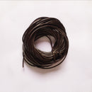 10m Waxed Nylon Thread Cord String for Necklace Bracelet Jewelry Hand Sewing String Beading DIY 1.5mm Dark Coffee
