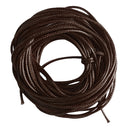 10m Waxed Nylon Thread Cord String for Necklace Bracelet Jewelry Hand Sewing String Beading DIY 1.5mm Dark Coffee