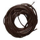 10m Waxed Nylon Thread Cord String for Necklace Bracelet Jewelry Hand Sewing String Beading DIY 1.5mm Dark Coffee