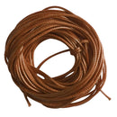 10m Waxed Nylon Thread Cord String for Necklace Bracelet Jewelry Hand Sewing String Beading DIY 1.5mm Light Coffee