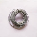 10m Waxed Nylon Thread Cord String for Necklace Bracelet Jewelry Hand Sewing String Beading DIY 1.5mm Light Grey
