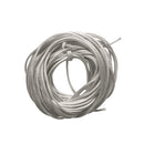 10m Waxed Nylon Thread Cord String for Necklace Bracelet Jewelry Hand Sewing String Beading DIY 1.5mm Light Grey