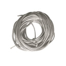 10m Waxed Nylon Thread Cord String for Necklace Bracelet Jewelry Hand Sewing String Beading DIY 1.5mm Light Grey