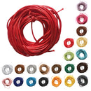 10m Waxed Nylon Thread Cord String for Necklace Bracelet Jewelry Hand Sewing String Beading DIY 1.5mm Light Grey