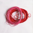 10m Waxed Nylon Thread Cord String for Necklace Bracelet Jewelry Hand Sewing String Beading DIY 1.5mm Fushcia