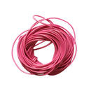 10m Waxed Nylon Thread Cord String for Necklace Bracelet Jewelry Hand Sewing String Beading DIY 1.5mm Fushcia