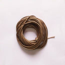 10m Waxed Nylon Thread Cord String for Necklace Bracelet Jewelry Hand Sewing String Beading DIY 1.5mm Khaki
