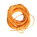 10m Waxed Nylon Thread Cord String for Necklace Bracelet Jewelry Hand Sewing String Beading DIY 1.5mm Orange