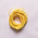 10m Waxed Nylon Thread Cord String for Necklace Bracelet Jewelry Hand Sewing String Beading DIY 1.5mm Yellow