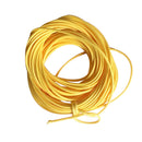 10m Waxed Nylon Thread Cord String for Necklace Bracelet Jewelry Hand Sewing String Beading DIY 1.5mm Yellow