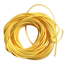 10m Waxed Nylon Thread Cord String for Necklace Bracelet Jewelry Hand Sewing String Beading DIY 1.5mm Yellow