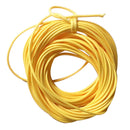 10m Waxed Nylon Thread Cord String for Necklace Bracelet Jewelry Hand Sewing String Beading DIY 1.5mm Yellow