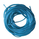 10m Waxed Nylon Thread Cord String for Necklace Bracelet Jewelry Hand Sewing String Beading DIY 1.5mm Lake Blue