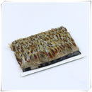 1Yard Natural Pheasant Feather Fringe Trim Crafts Sewing/Costume/Millinery DIY Brown