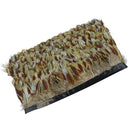 1Yard Natural Pheasant Feather Fringe Trim Crafts Sewing/Costume/Millinery DIY Brown