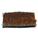 1Yard Pheasant Feather Fringe Trim Crafts Sewing/Costume/Millinery 4-6CM Golden Brown