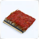 1Yds Natural Golden Pheasant Feather Fringe Trim Crafts Sewing/Costume/Millinery 4-7cm