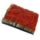 1Yds Natural Golden Pheasant Feather Fringe Trim Crafts Sewing/Costume/Millinery 4-7cm