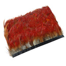 1Yds Natural Golden Pheasant Feather Fringe Trim Crafts Sewing/Costume/Millinery 4-7cm