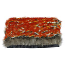 1Yard Natural Chinese Copper Pheasant Feather Fringe Trim Sewing/Costume/Millinery 5-8CM Red