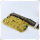 1yard Natural Chinese Copper Pheasant Feather Fringe Trim Costume/Millinery Yellow